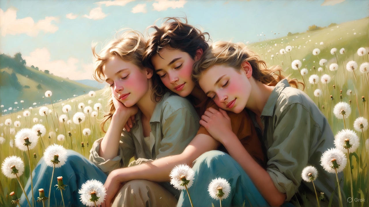 タンポポと少女たち